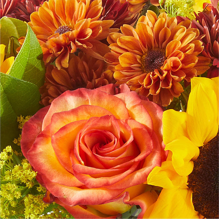 Flannel Scarf Bouquet – BUEHLER'S FLORAL, Wooster OH
