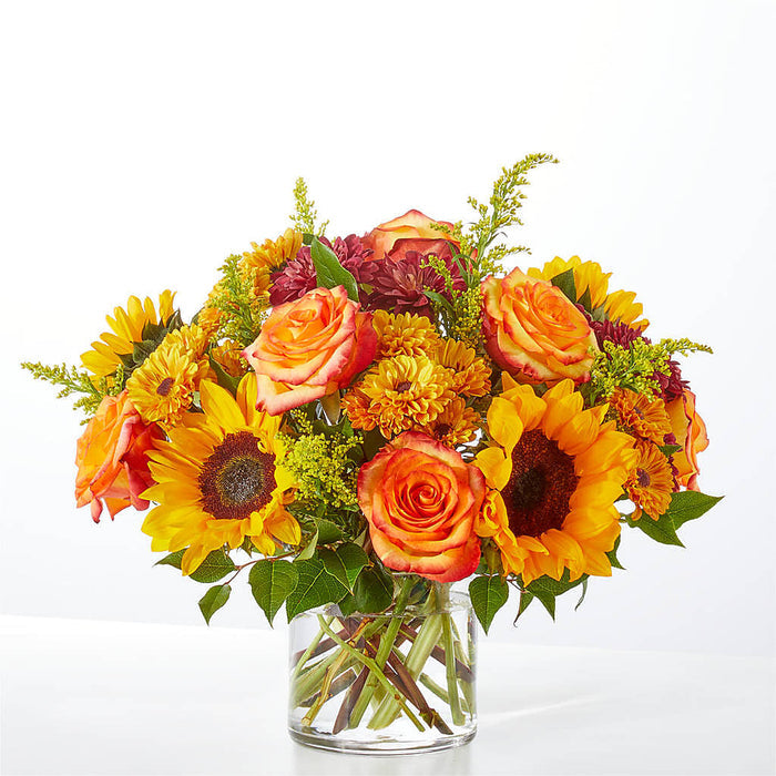 Flannel Scarf Bouquet – BUEHLER'S FLORAL, Wooster OH