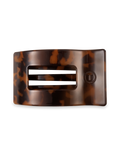 Flat Rectangle Hair Clip | Medium | Tortoise