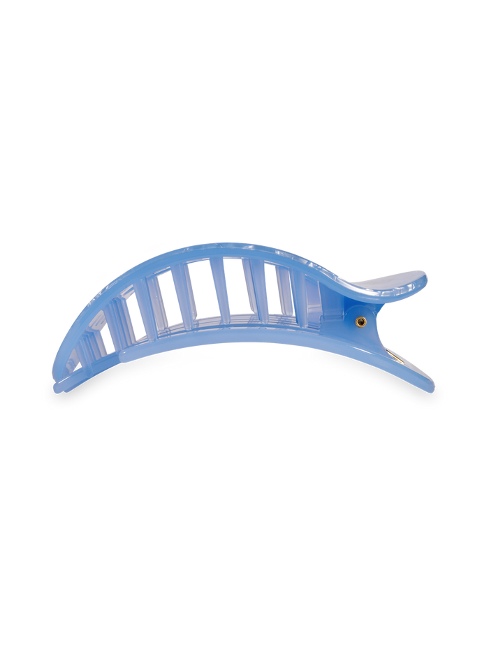 Flat Round Hair Clip | Large | Blue Lagoon