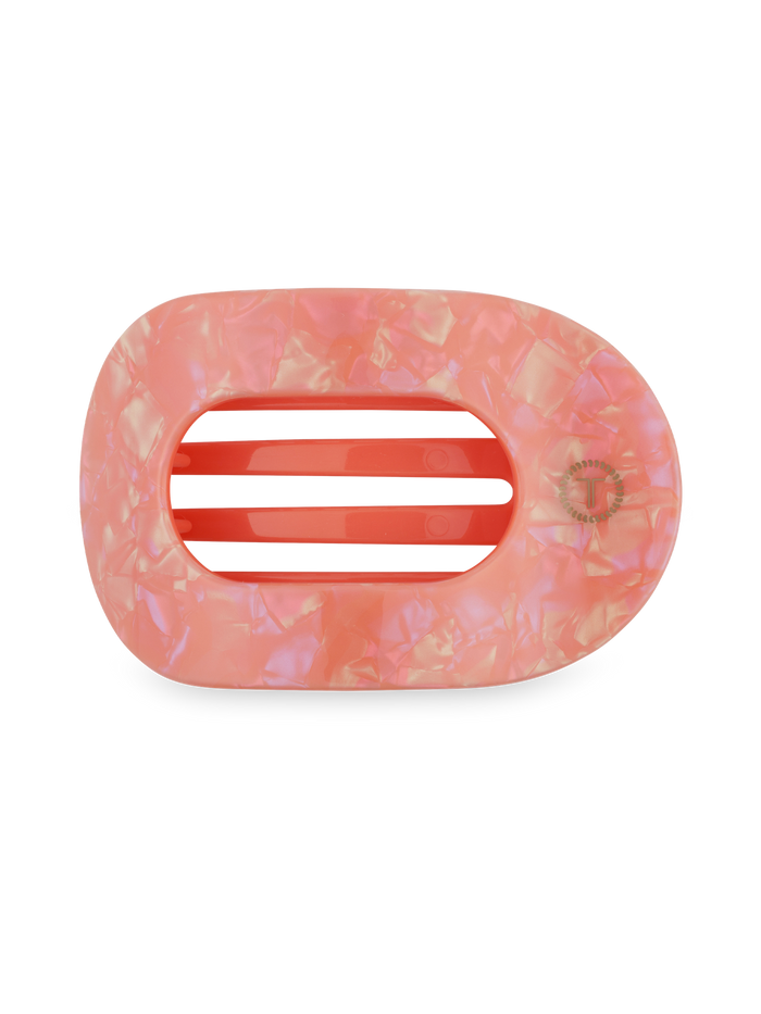 Flat Round Hair Clip | Large | Dreamsicle
