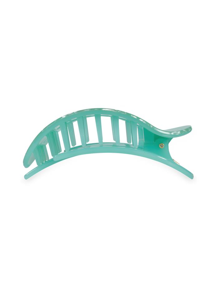 Flat Round Hair Clip | Large | Spring Splash