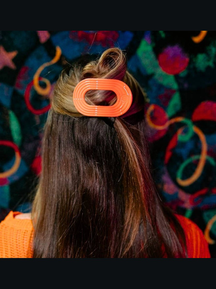 Flat Round Hair Clip | Medium | Darty