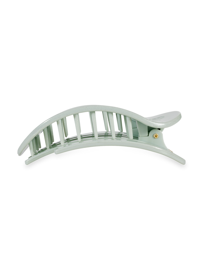 Flat Round Hair Clip | Medium | Dew Drop