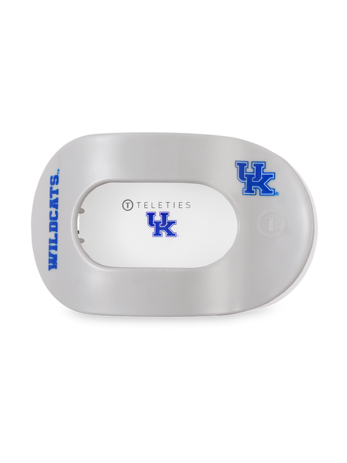 Flat Round Hair Clip | Medium | Go Big Blue!