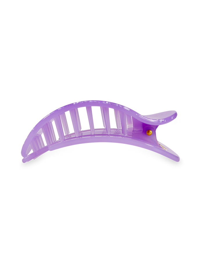 Flat Round Hair Clip | Medium | Lavender Mist