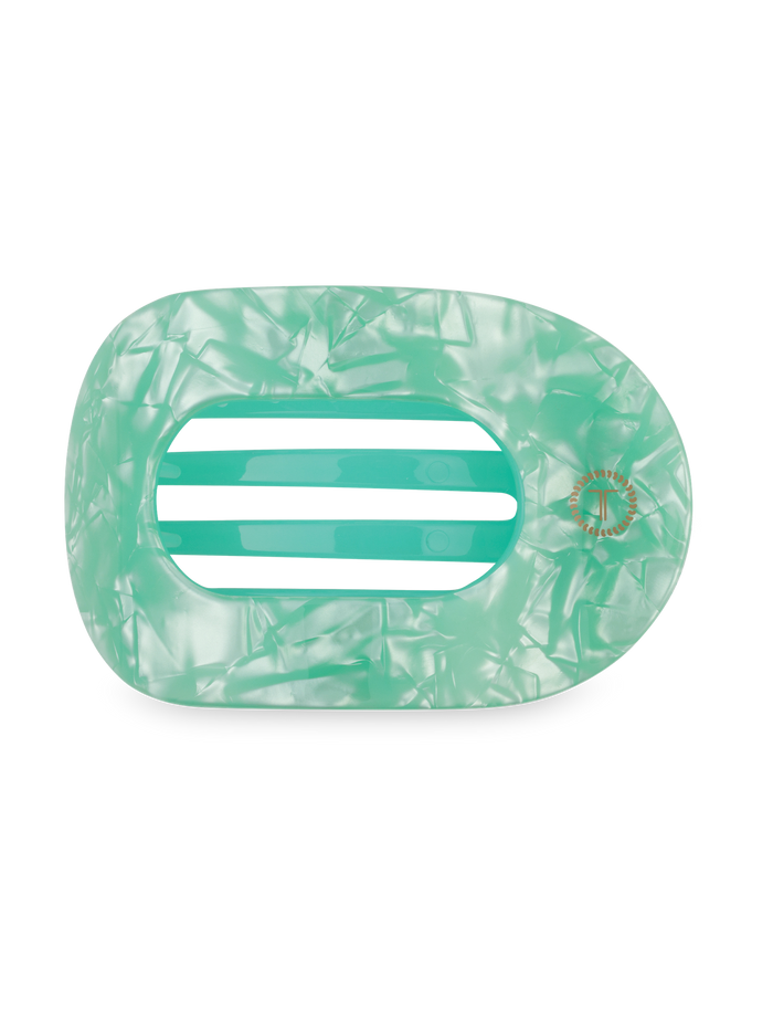 Flat Round Hair Clip | Medium | Spring Splash