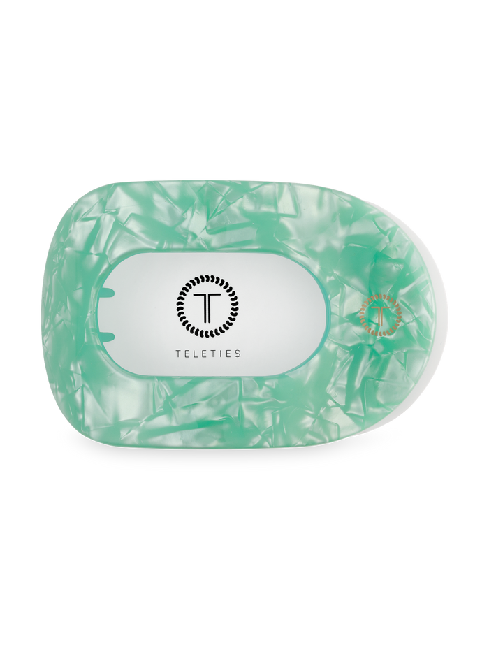 Flat Round Hair Clip | Medium | Spring Splash