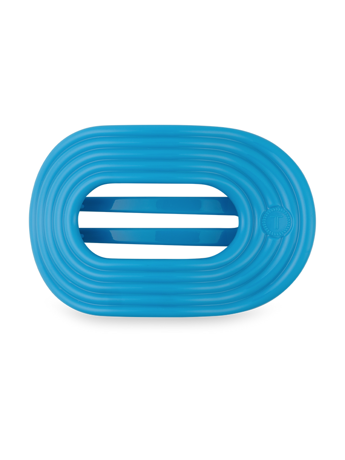 Flat Round Hair Clip | Small | Miami Vice