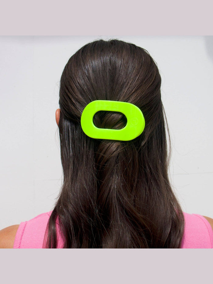 Flat Round Hair Clip | Small | Summer Brights