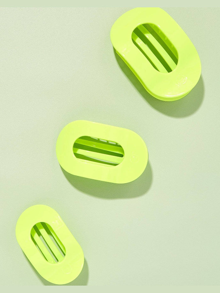 Flat Round Hair Clip | Small | Summer Brights
