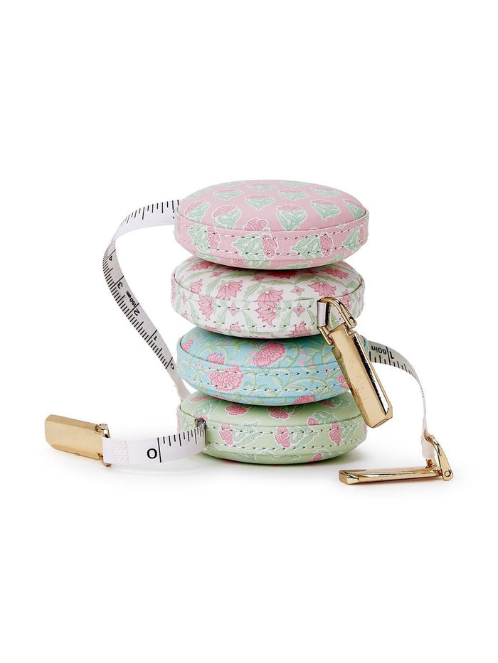 Floral Block Print Measuring Tape