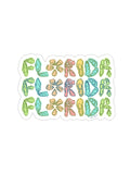 Florida Oyster Sticker, Florida Sticker