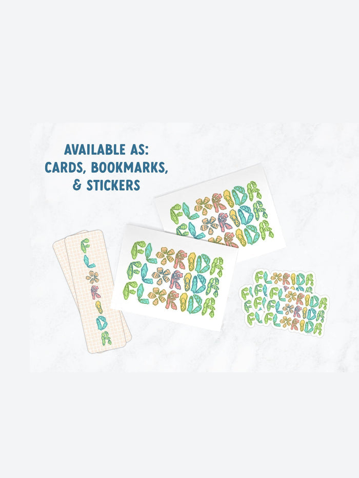 Florida Oyster Sticker, Florida Sticker