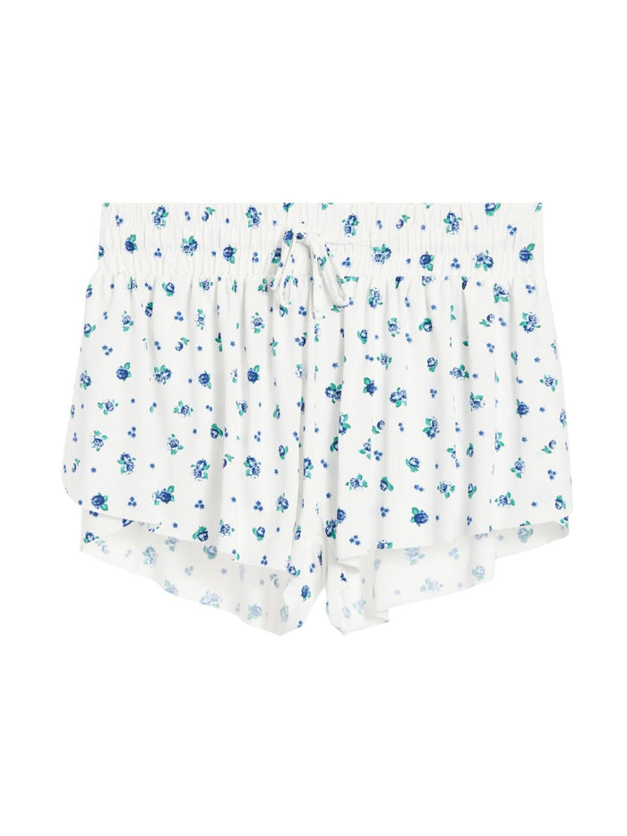 Fly Away Shorts - Blue Floral