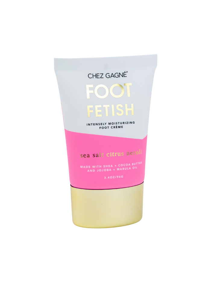 Foot Fetish - Clean + Vegan Foot Crème - Sea Salt Citrus + Neroli - 3.4oz