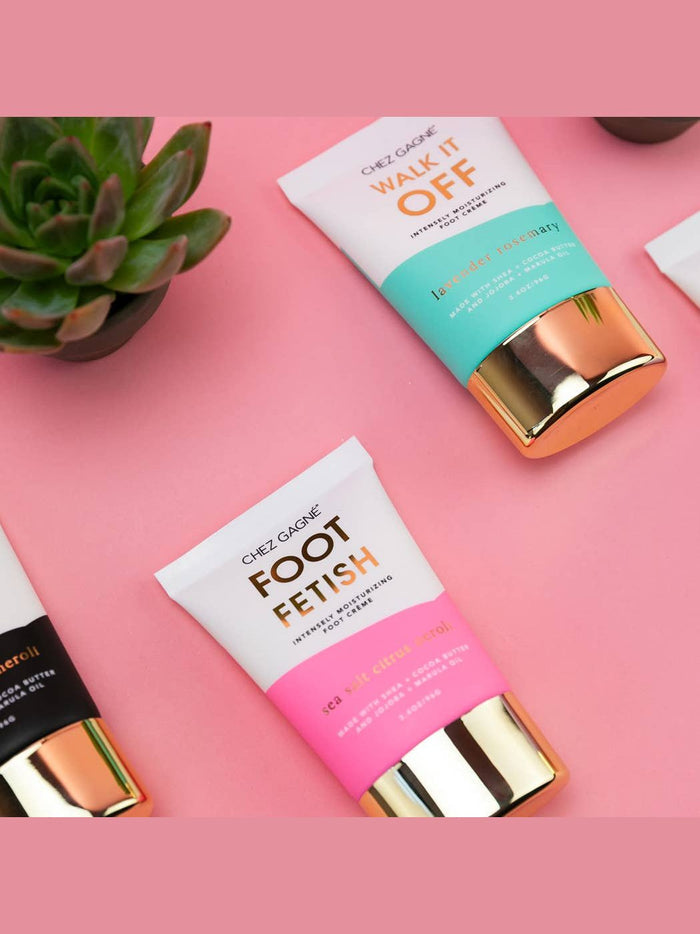 Foot Fetish - Clean + Vegan Foot Crème - Sea Salt Citrus + Neroli - 3.4oz