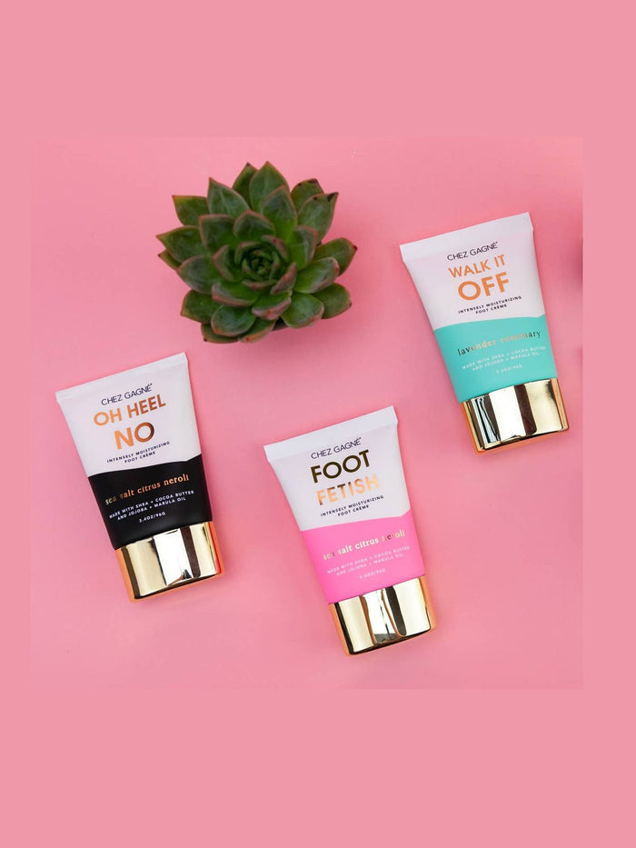Foot Fetish - Clean + Vegan Foot Crème - Sea Salt Citrus + Neroli - 3.4oz