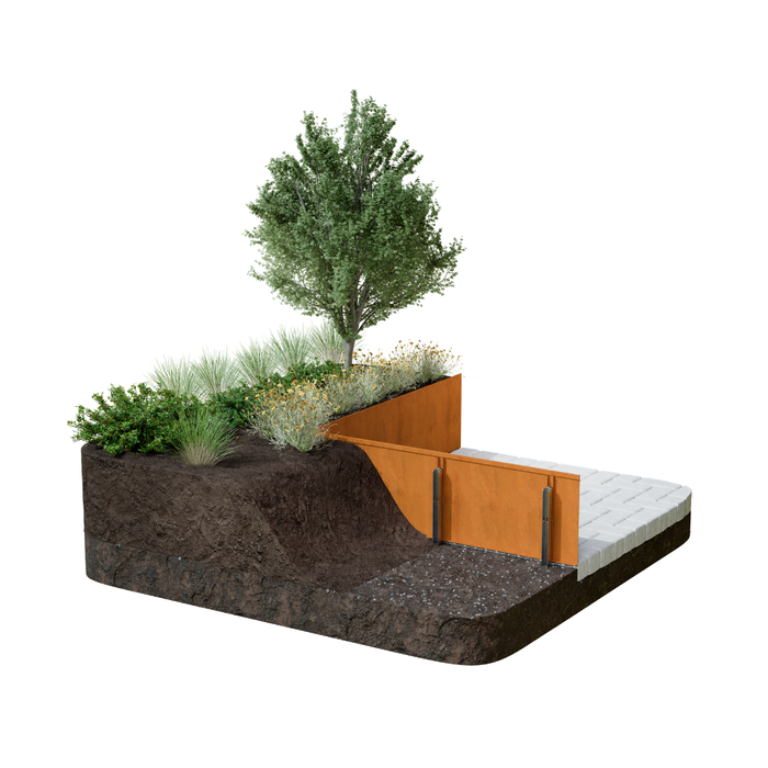 Formline Rigid Landscape Edging 550mm