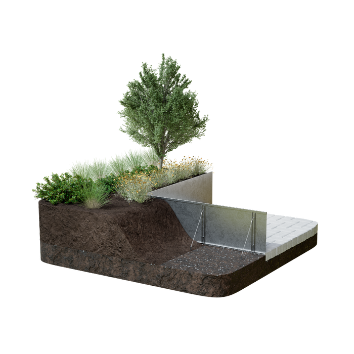 Formline Rigid Landscape Edging 550mm