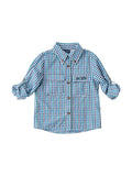 Founders fishing shirt -Adriatic blue