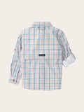 Founders Kids Long Sleeve Fishing Shirt - Plaid
