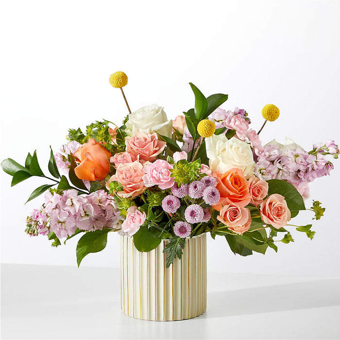 French Market Bouquet with Ivory Vase – BUEHLER'S FLORAL, Wooster OH