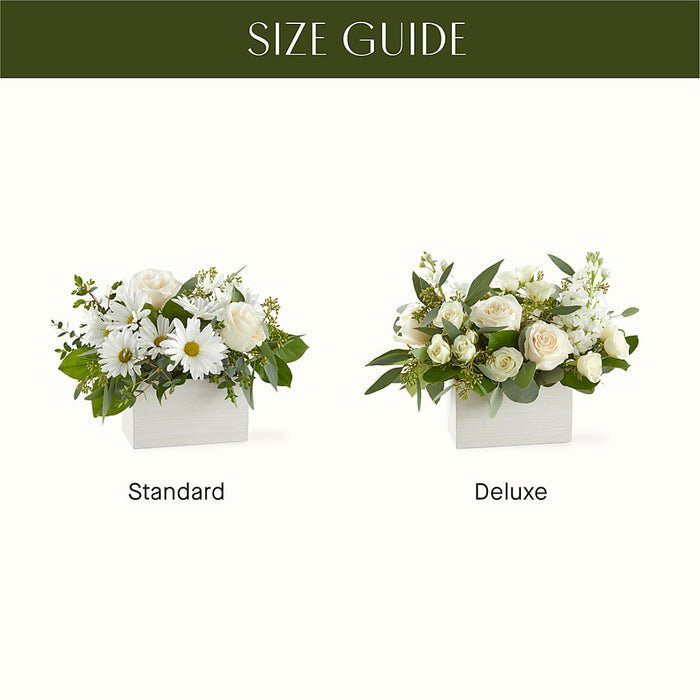 Fresh Linen Box Bouquet – BUEHLER'S FLORAL, Wooster OH