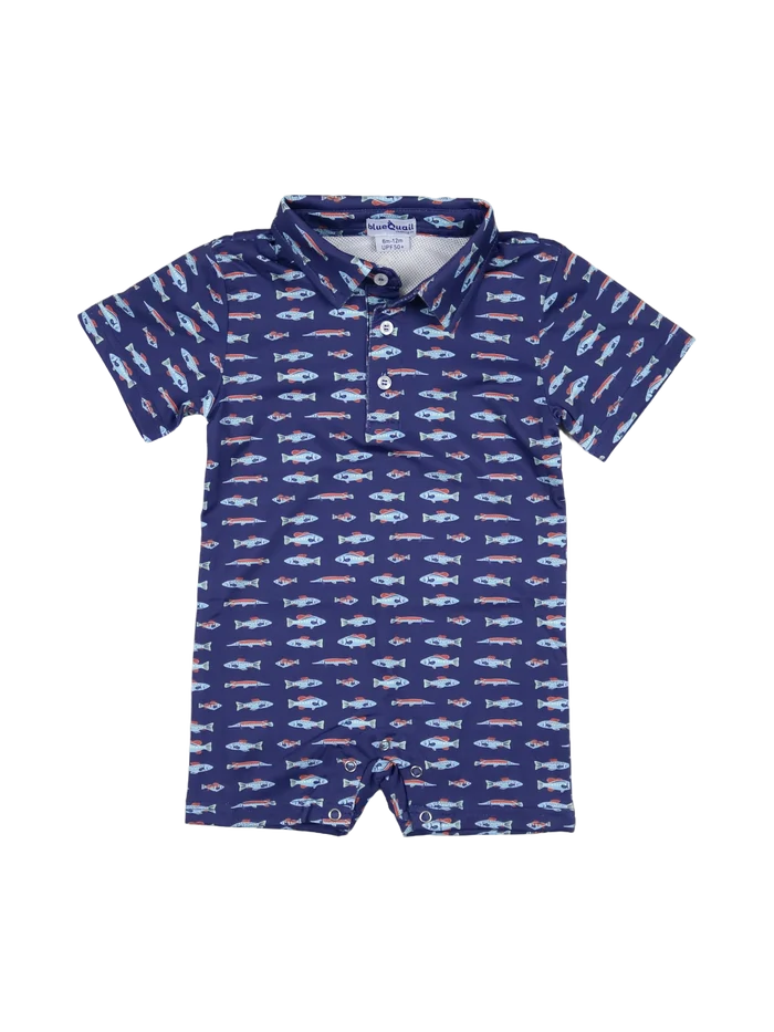 Freshwater Polo Short Sleeve Romper