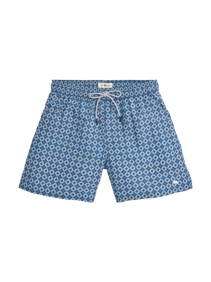 Galley Swim Trunk - Ensign Blue