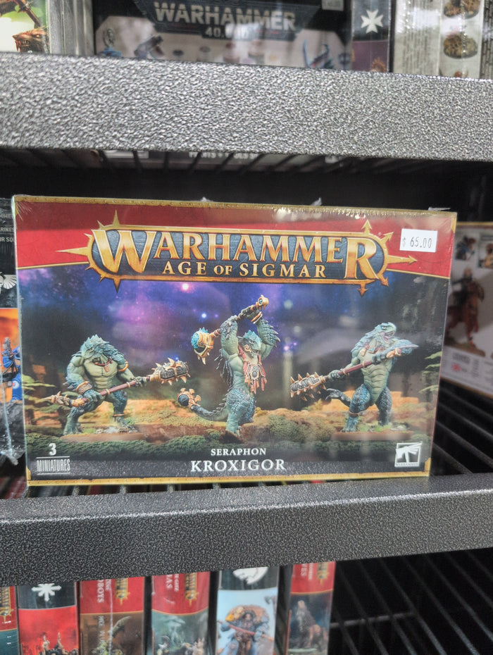 Game Workshops: Warhammer AoS: Seraphon: Kroxigor