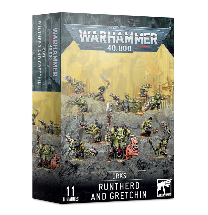 Games Workshop: Warhammer 40,000: Orks - Runtherd and Gretchin