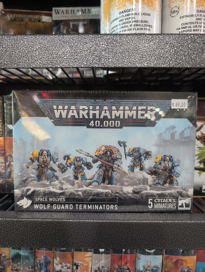 Games Workshop: Warhammer 40,000: Space Wolves: Wolf Guard Terminators