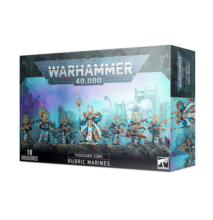 Games Workshop: Warhammer 40,000: Thousand Sons - Rubric Marines