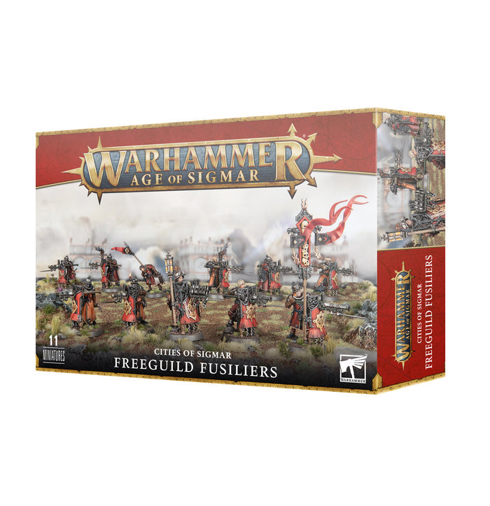 Games Workshop: Warhammer Age of Sigmar: Cities of Sigmar - Freeguild Fusiliers