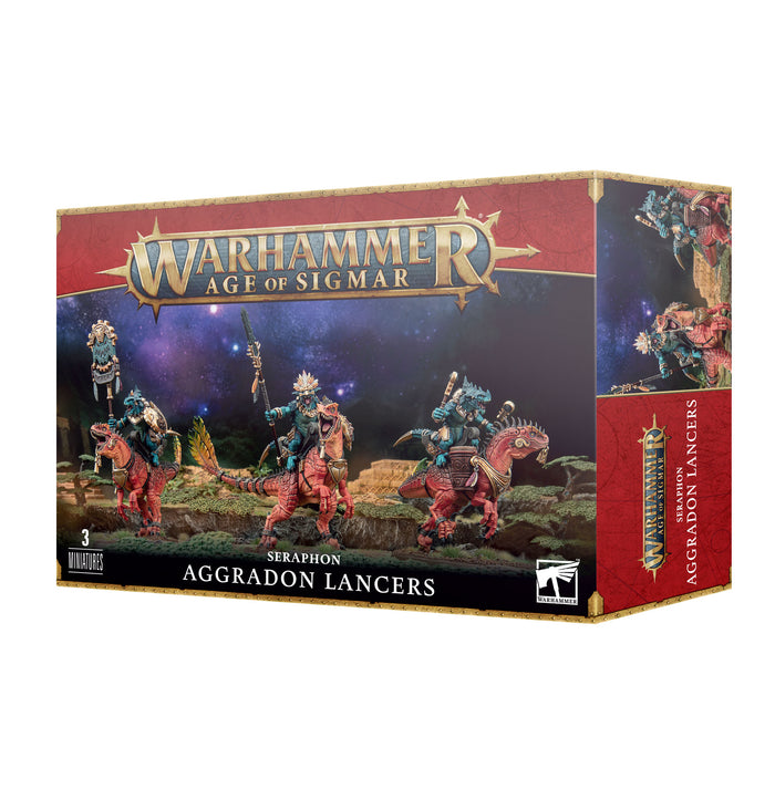 Games Workshop: Warhammer Age of Sigmar: Seraphon - Aggradon Lancers