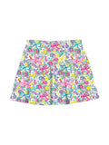 Gathered Short in Bright Bows