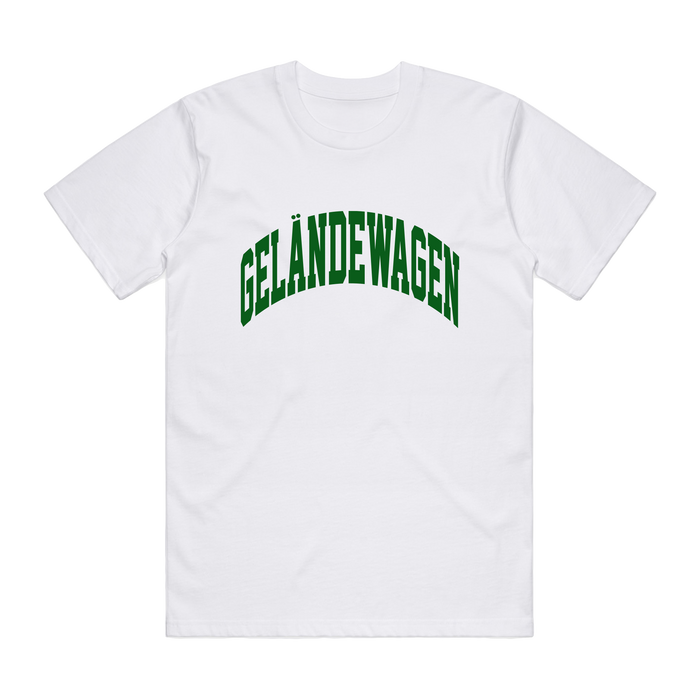 GELANDEWAGEN TEE WHITE