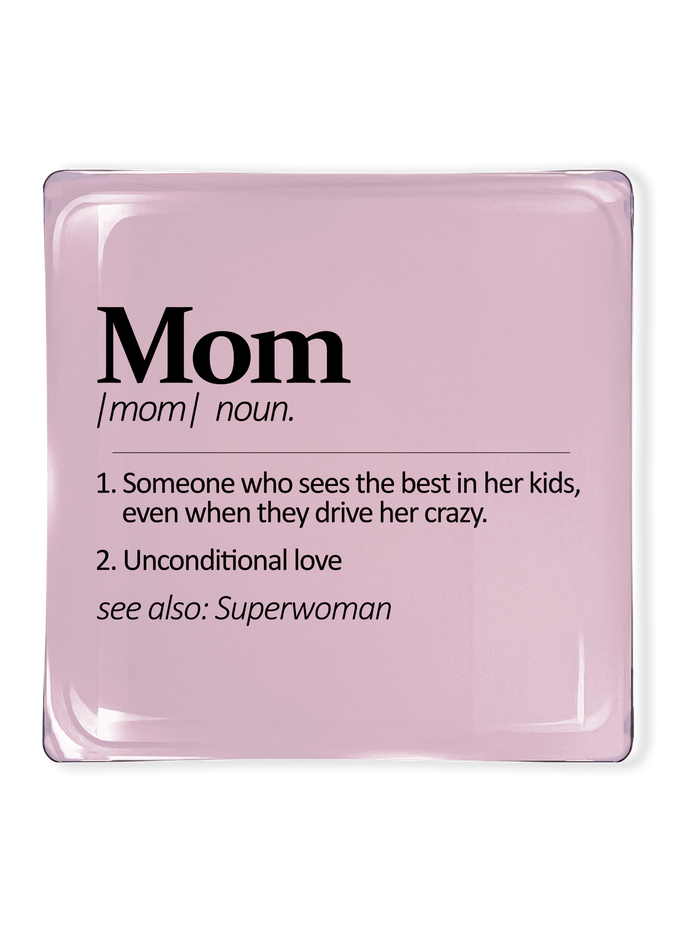 Glass Tray- Mom