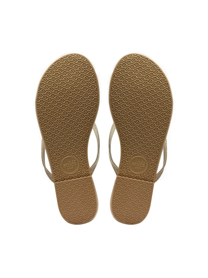 Glitter Champagne Indie Sandal