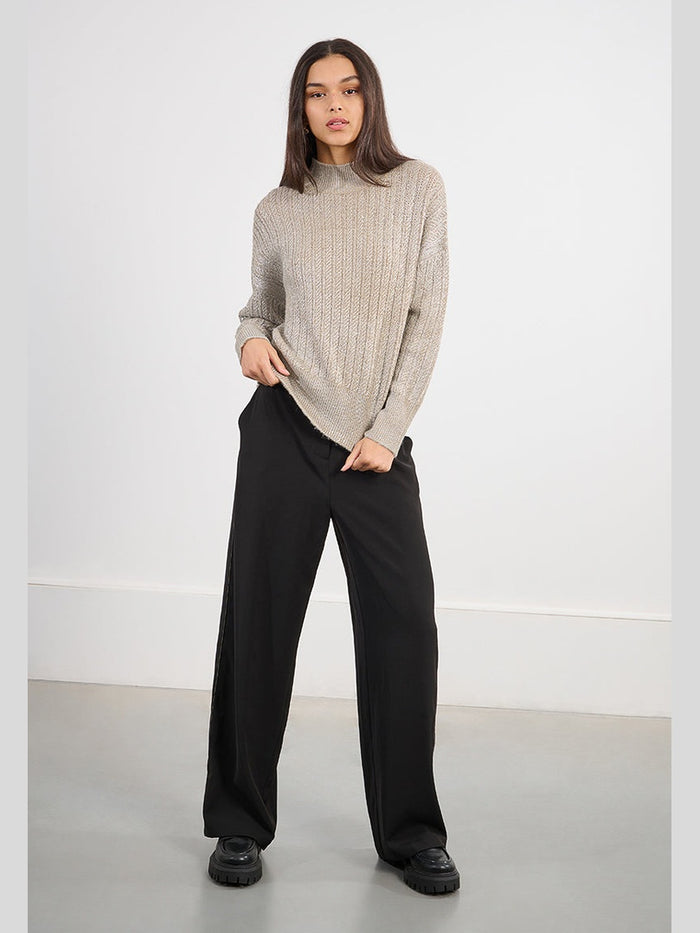 Gold Knitted Sweater