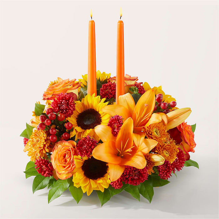 Grateful Centerpiece – BUEHLER'S FLORAL, Wooster OH
