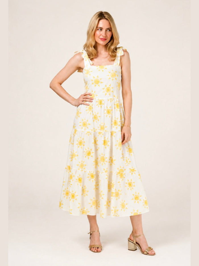 Graysen Dress - Lemon Sunshine
