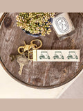 Green Golf Cart Keychain
