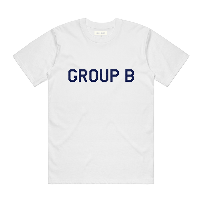 GROUP B TEE WHITE