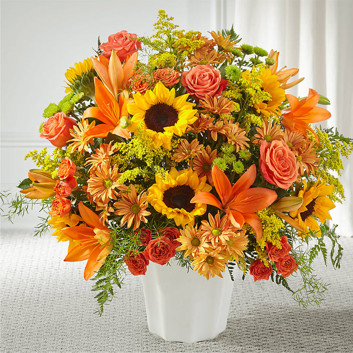Harvest Thoughts Floor Basket – BUEHLER'S FLORAL, Wooster OH