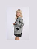 Heart Knitted Cardigan