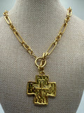 Heirloom Matte Cross Necklace