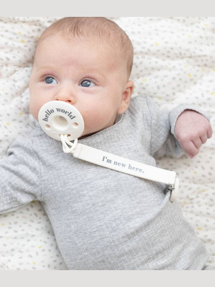 Hello World Bubbi™ Pacifier