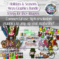 Holidays & Seasons Mega Graphics Bundle!
